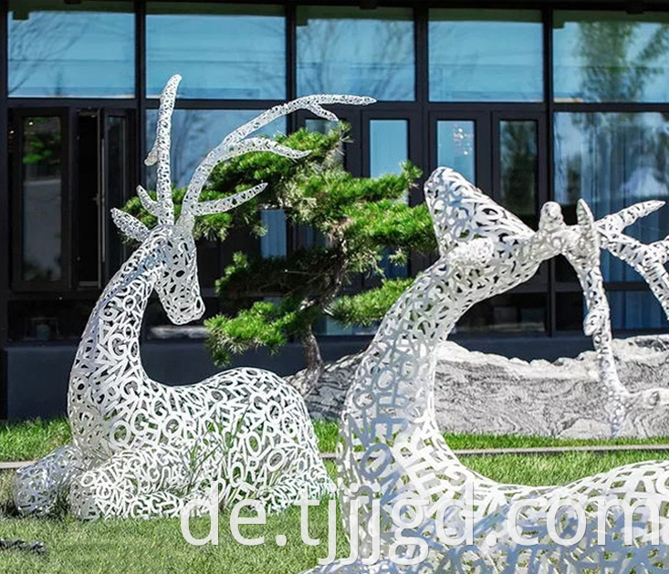 Stainless Steel Hollow Sculpture